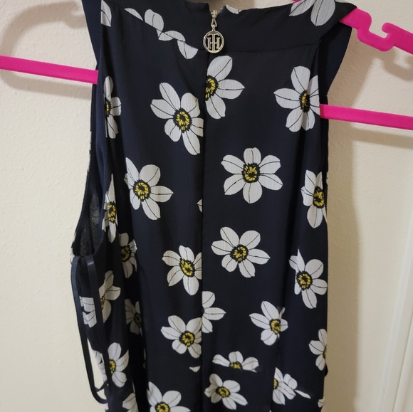 Tommy Hilfiger midi dress size 2. Beautiful floral print. Blue / white - Picture 4 of 11